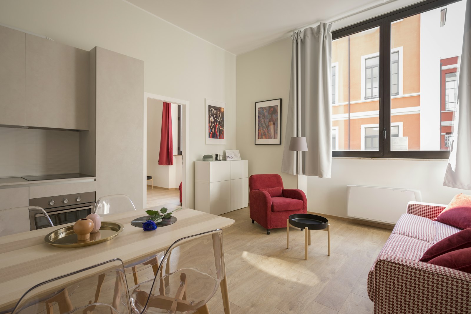 Show apartment interior at The Ropeworks